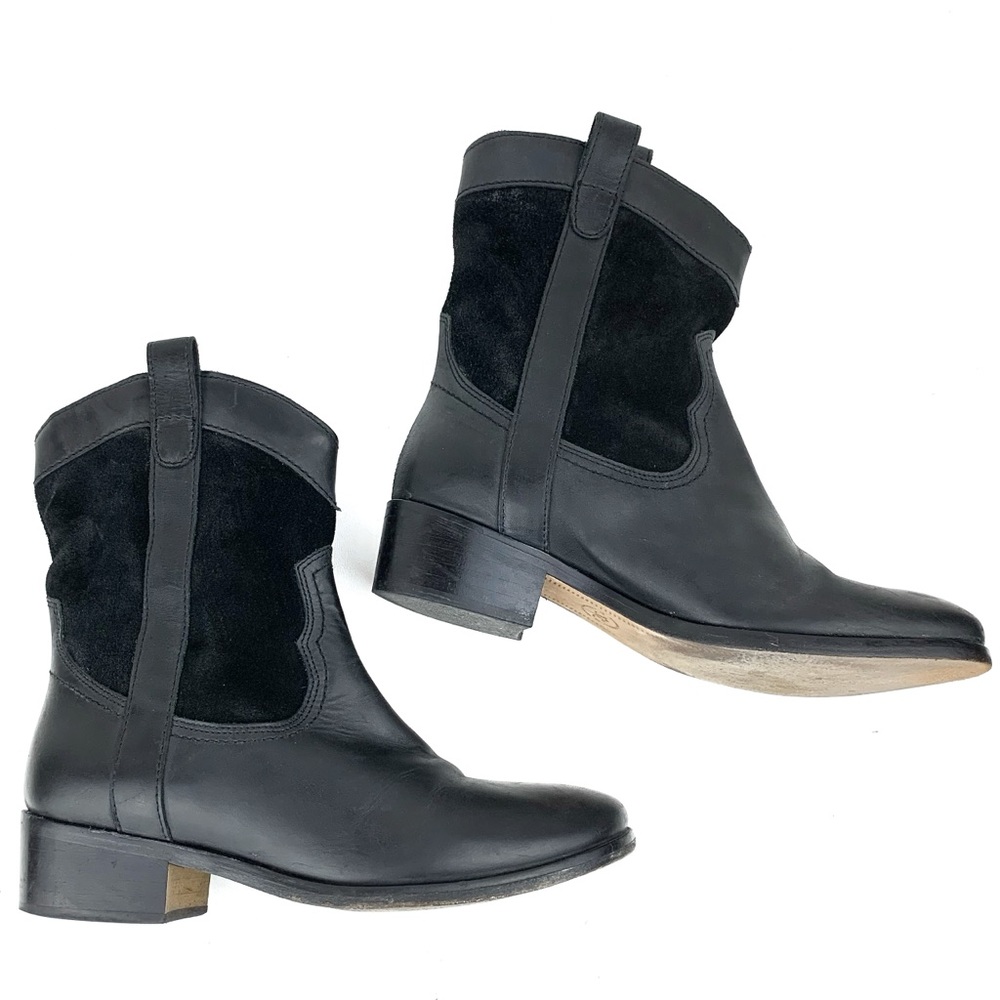 Johnston & Murphy Sz 8 Roper Style Western Boots